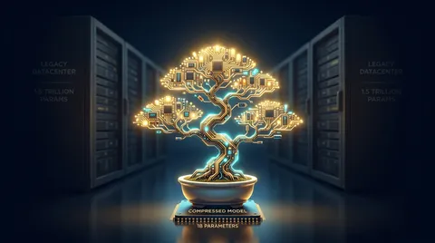 Bonsai-8B「1ビットAI」の衝撃——14倍圧縮の本当の実力と、宣伝文句が語らない現実